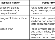 Penggabungan BUMN Karya Diharapkan Selesai Semester II 2026