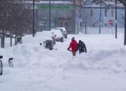 Rusia Dilanda Badai Salju Terparah dalam 200 Tahun Terakhir