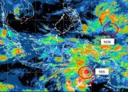Bibit Siklon 98S Aktif di Selatan Banten, Waspadai Cuaca Ekstrem